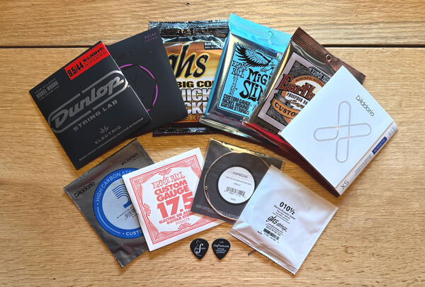1/2 Gauge String Options For Guitar 
