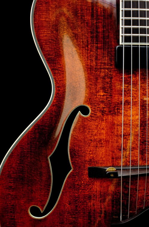 the f-hole in modern instruments