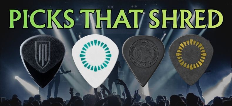 Sharp and Small Triangle Guitar Picks for Fast Shredders